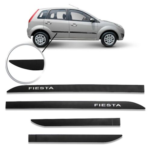 Kit Friso Lateral Fiesta 2005/ 4P Com Nome