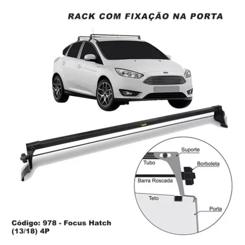 Rack Ferro Focus 13/18 4P Hatch